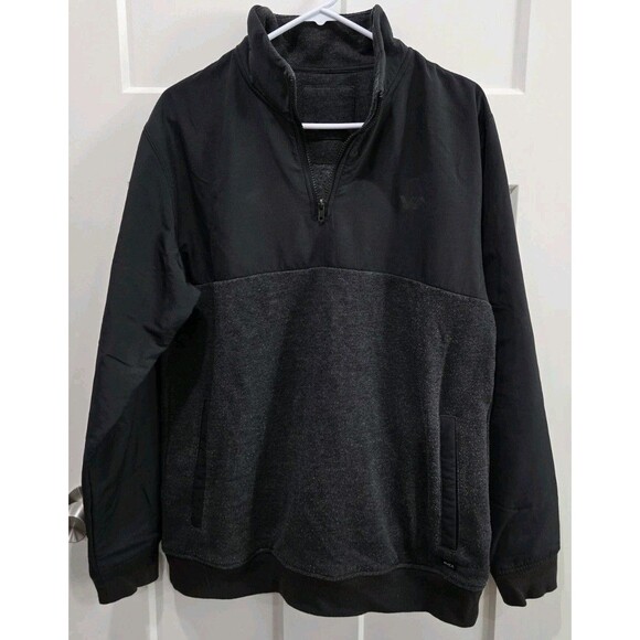 Rvca Half Zip Fleece Pullover Men's Medium - Picture 1 of 3